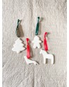 Ceramic Christmas tree ornaments