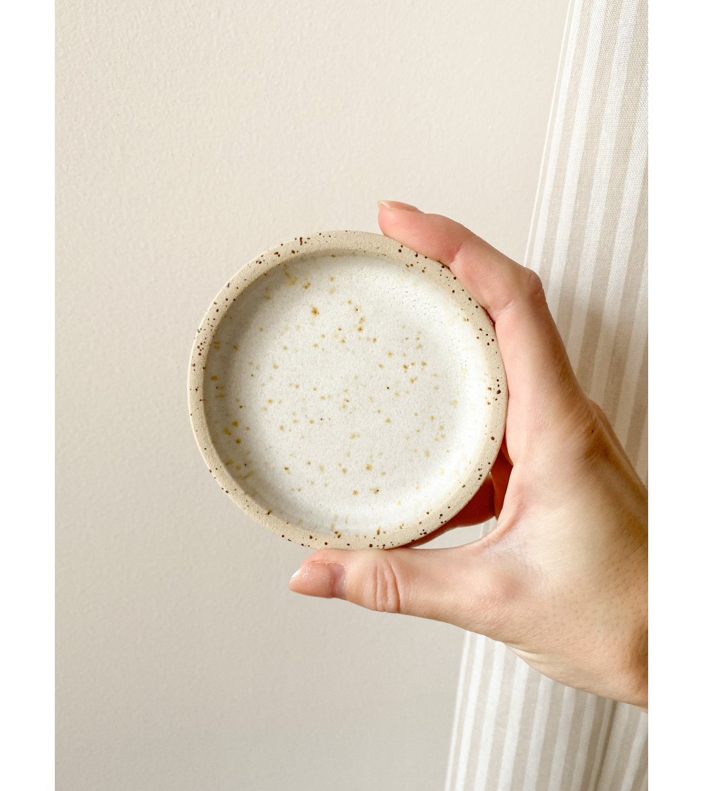Coupelle Pour Fondue En Céramique - Blanche - Diamètre 8,5 Cm - H&H - Lavable Lave-vaisselle Et Micro-ondes - 5