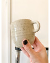 Handmade stoneware mug Natura Collection