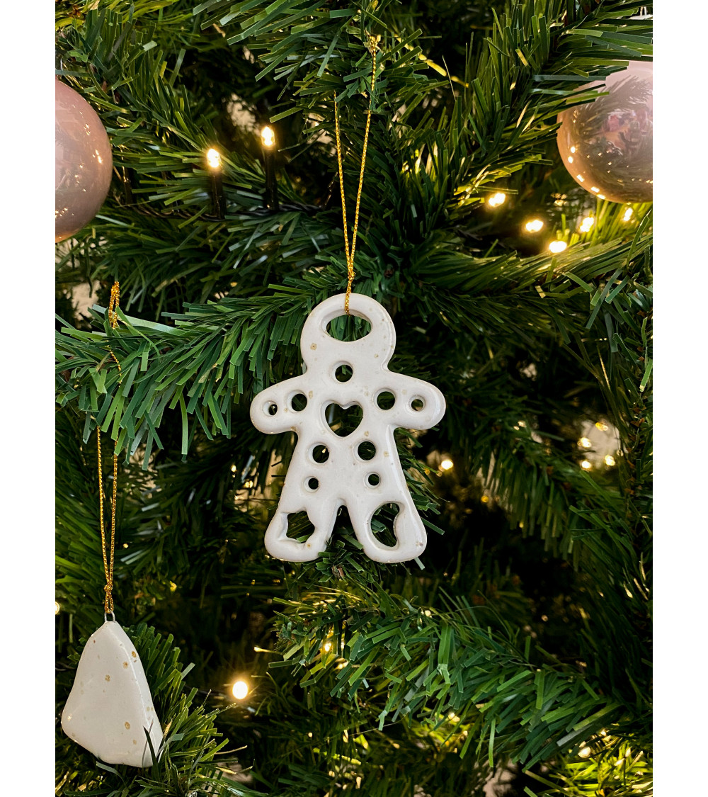 Ceramic Christmas tree ornaments