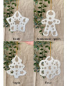 Ceramic Christmas tree ornaments