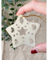 Ceramic Christmas tree ornaments