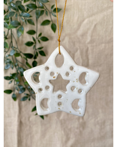 Ceramic Christmas tree ornaments