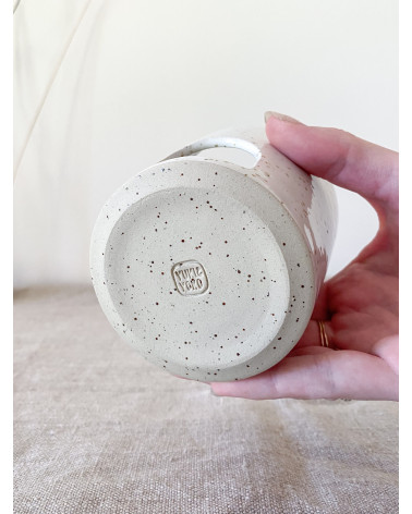 Handmade artisanal ceramic wax or oil burner