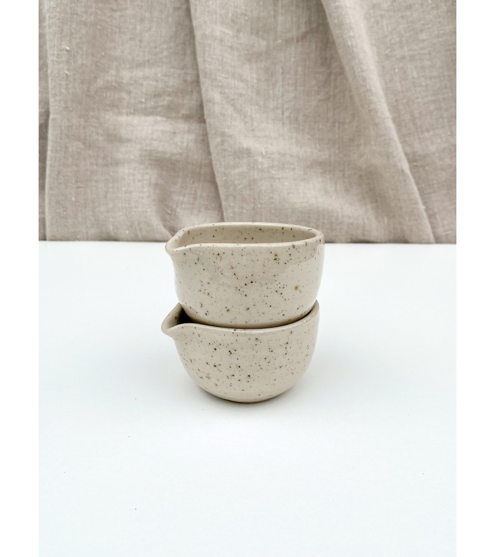 Handmade stoneware jug Natura Collection