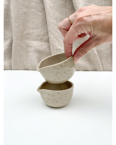 Handmade stoneware jug Natura Collection