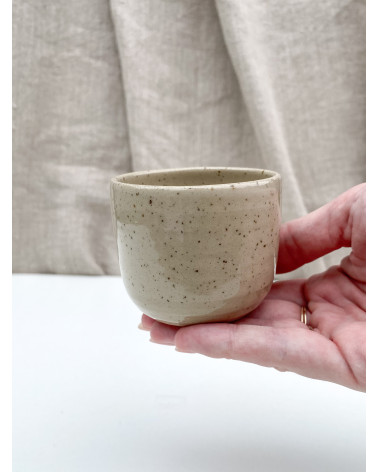 Handmade stoneware expresso cup Natura Collection