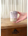 Mug Joy violet artisanal en céramique fait main