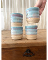 Mug Joy turquoise artisanal en céramique fait main