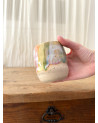 Mug Joy arc en ciel artisanal en céramique fait main