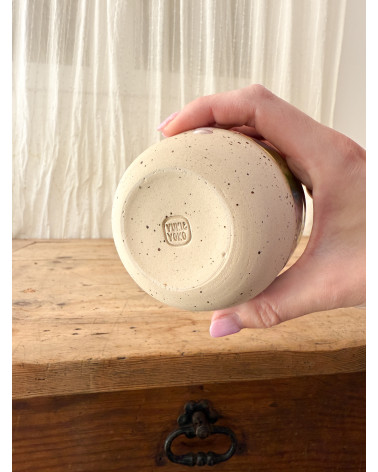 Mug Joy arc en ciel artisanal en céramique fait main