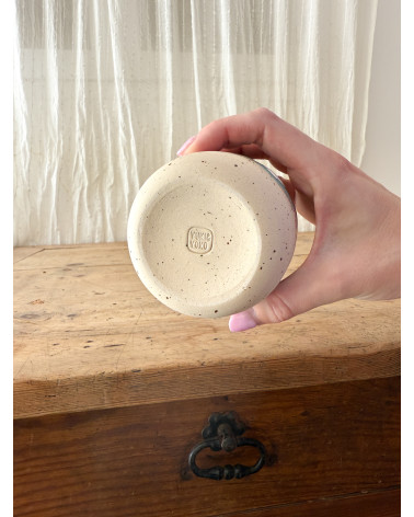 Mug Joy arc en ciel artisanal en céramique fait main