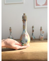 Handmade artisanal ceramic rainbow bud vase