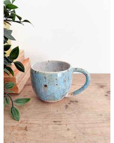 Mug pièce unique artisanal en céramique fait main