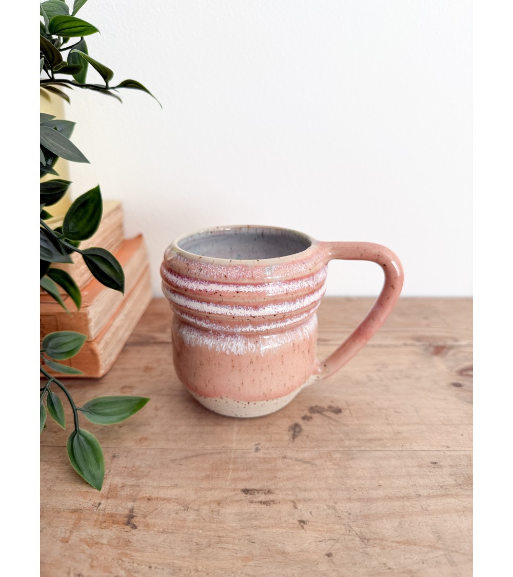 Mug pièce unique artisanal en céramique fait main