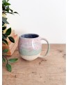 Handmade artisanal ceramic mug one of a kind