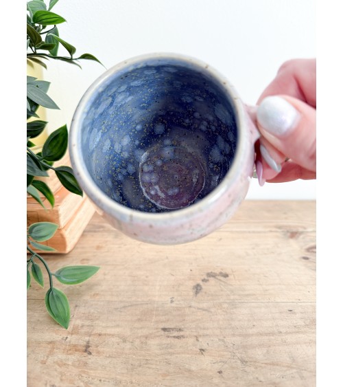 Mug pièce unique artisanal en céramique fait main