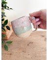 Handmade artisanal ceramic mug one of a kind