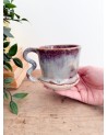 Handmade artisanal ceramic mug one of a kind