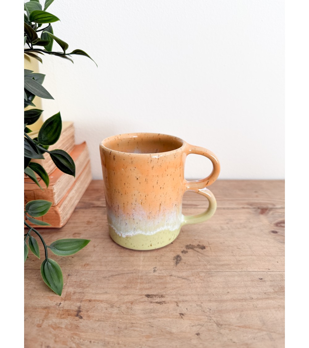 Mug pièce unique artisanal en céramique fait main