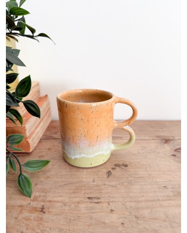 Handmade artisanal ceramic mug one of a kind