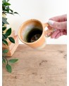 Mug pièce unique artisanal en céramique fait main