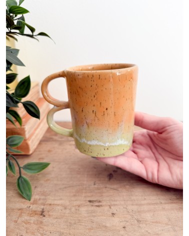 Mug pièce unique artisanal en céramique fait main