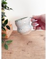 Mug pièce unique artisanal en céramique fait main