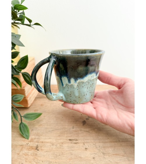 Mug pièce unique artisanal en céramique fait main