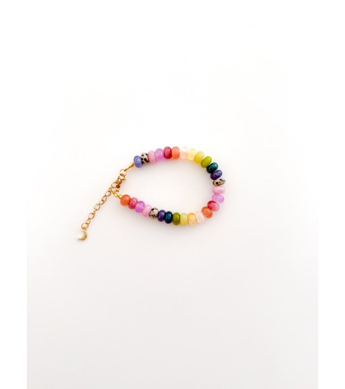 Collier bohème en pierres naturelles et perles