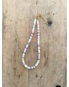 Collier bohème en pierres naturelles et perles