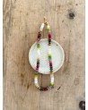 Collier bohème en pierres naturelles et perles
