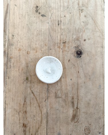 Repose sachet de thé sapin blanche en céramique