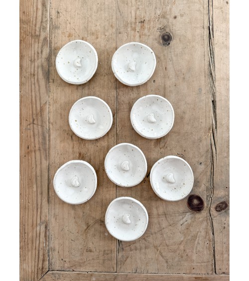 Ceramic Christmas tree teabag Dish