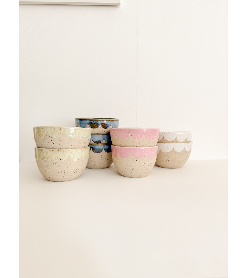 Bol festonné en céramique